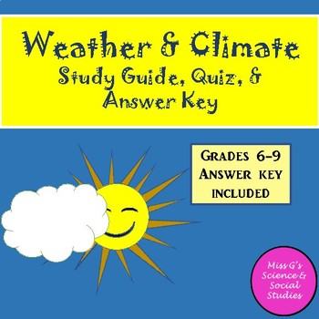 study guide weather answers ams